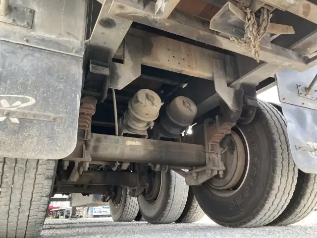 ナンバー付 令和2年 トレクス 12M3軸フラットトレーラー シングル引き リーフサス 第五輪:11,170㎏以上 積載:28,800㎏の画像22