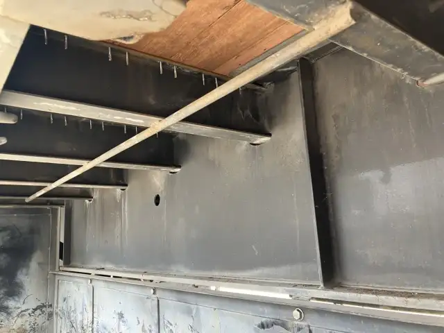 ナンバー付 令和2年 トレクス 12M3軸フラットトレーラー シングル引き リーフサス 第五輪:11,170㎏以上 積載:28,800㎏の画像30