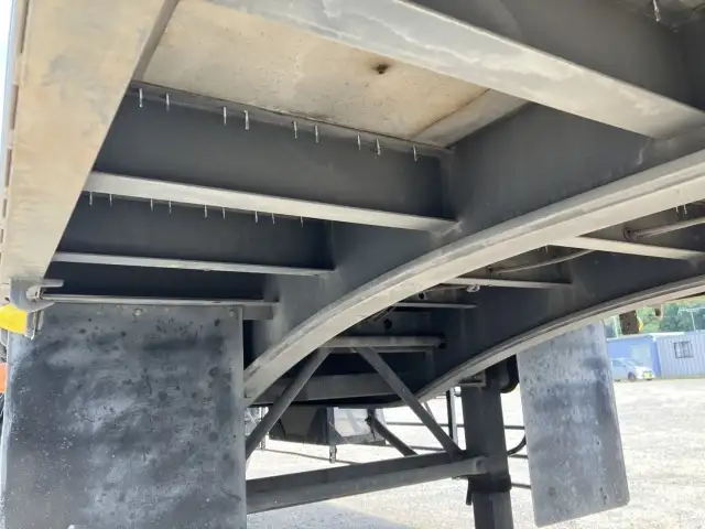 ナンバー付 令和2年 トレクス 12M3軸フラットトレーラー シングル引き リーフサス 第五輪:11,170㎏以上 積載:28,800㎏の画像31