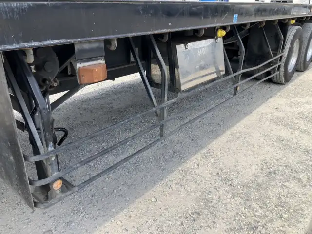 ナンバー付 令和2年 トレクス 12M3軸フラットトレーラー シングル引き リーフサス 第五輪:11,170㎏以上 積載:28,800㎏の画像34