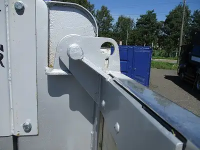 予備倹付(R7.11.4)平成24年 東急 13m3軸アオリ付きトレーラー 積載:26,100㎏ リーフサスの画像12