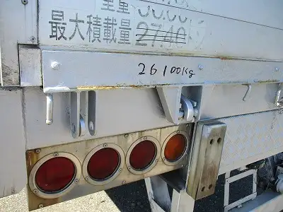 予備倹付(R7.11.4)平成24年 東急 13m3軸アオリ付きトレーラー 積載:26,100㎏ リーフサスの画像14
