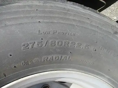 予備倹付(R7.11.4)平成24年 東急 13m3軸アオリ付きトレーラー 積載:26,100㎏ リーフサスの画像30