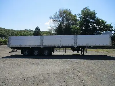 予備倹付(R7.11.4)平成24年 東急 13m3軸アオリ付きトレーラー 積載:26,100㎏ リーフサスの画像4