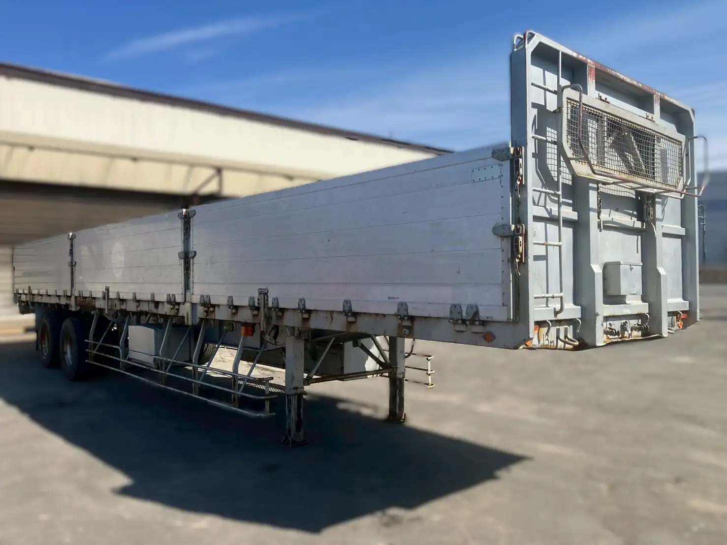 平成11年12月中古その他アオリ付トレーラー・フラットトレーラーユソーキユソーキの画像3