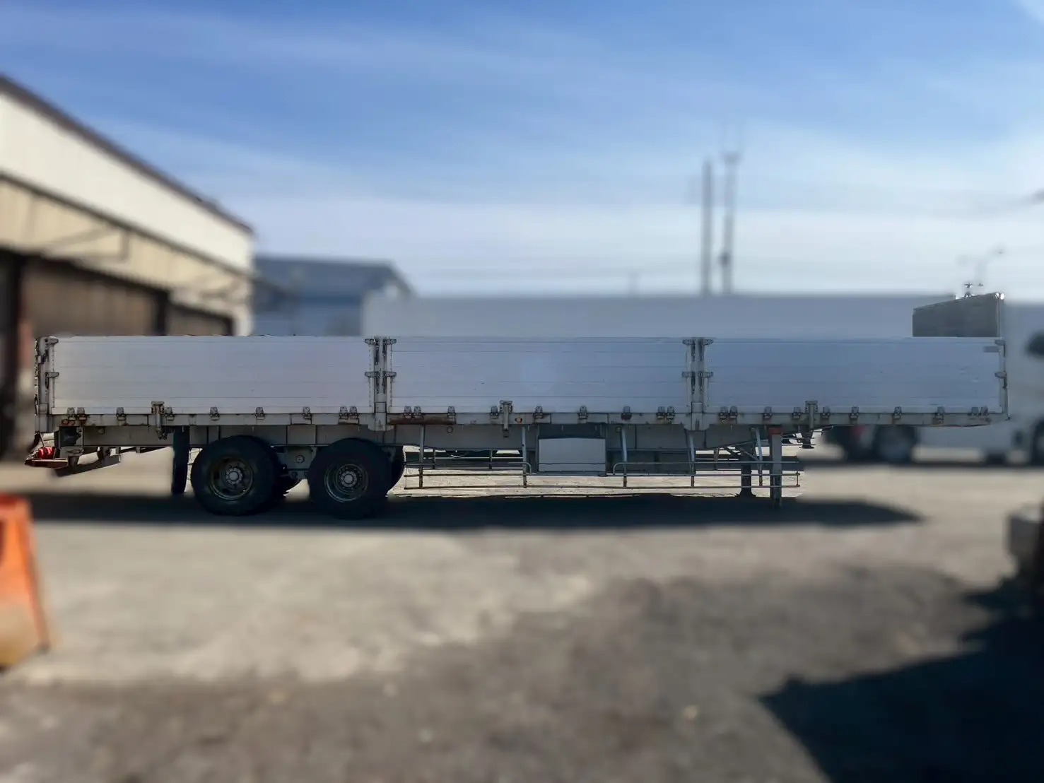 平成11年12月中古その他アオリ付トレーラー・フラットトレーラーユソーキユソーキの画像4