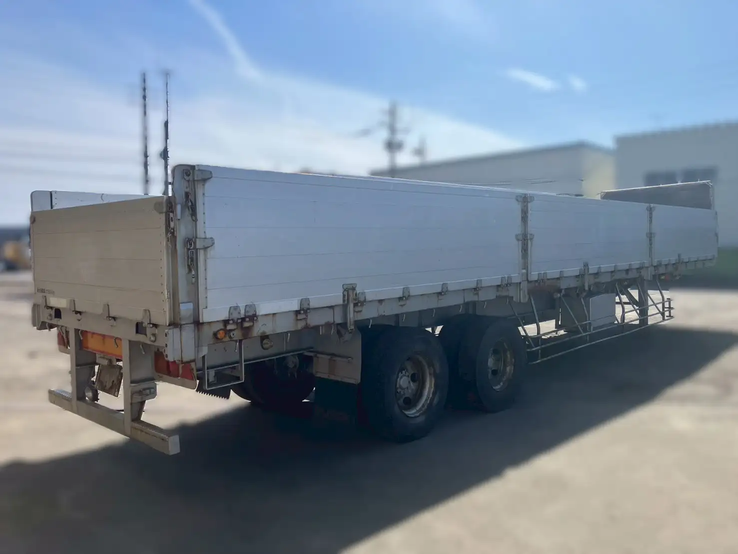 平成11年12月中古その他アオリ付トレーラー・フラットトレーラーユソーキユソーキの画像5