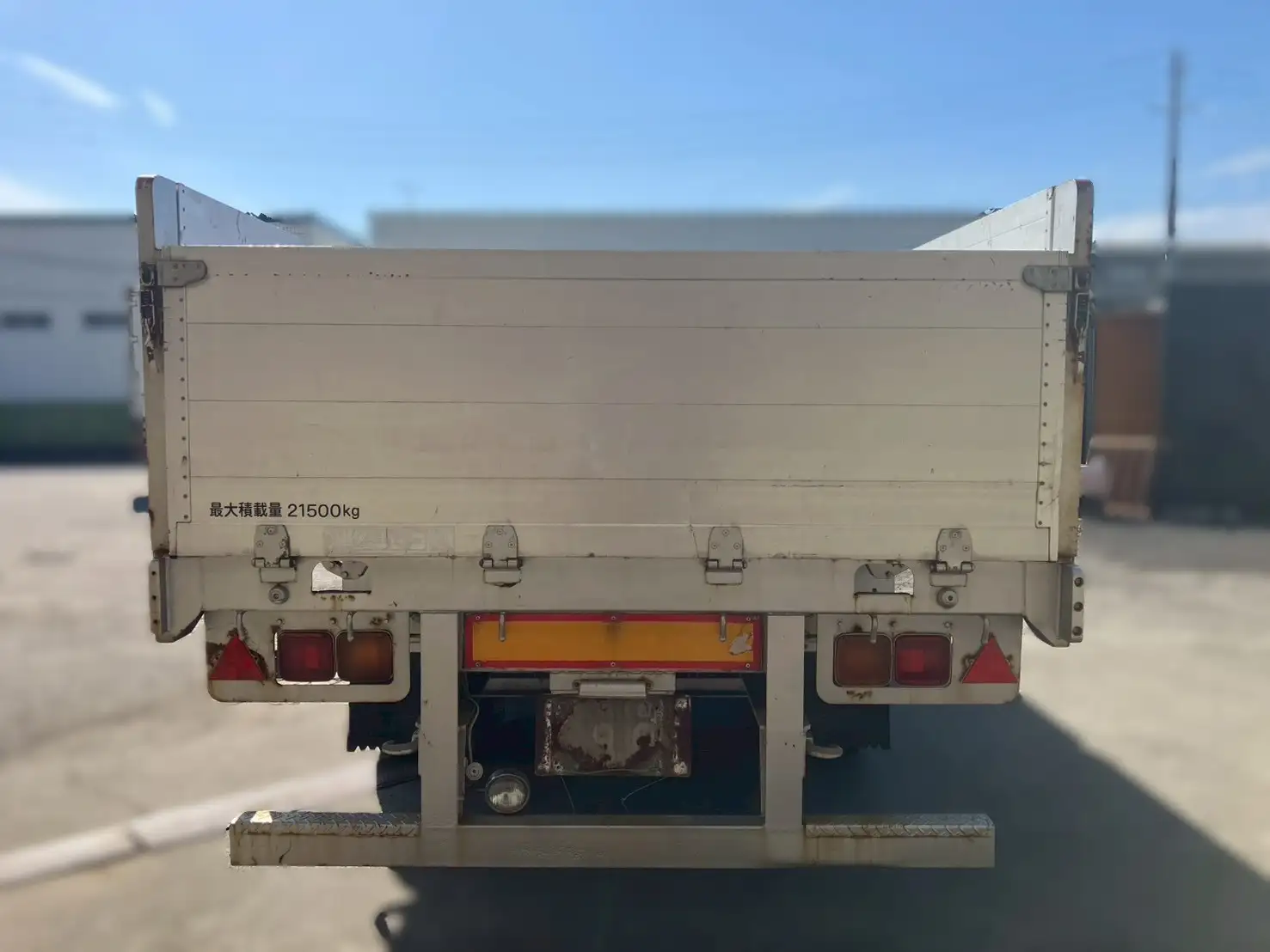 平成11年12月中古その他アオリ付トレーラー・フラットトレーラーユソーキユソーキの画像6