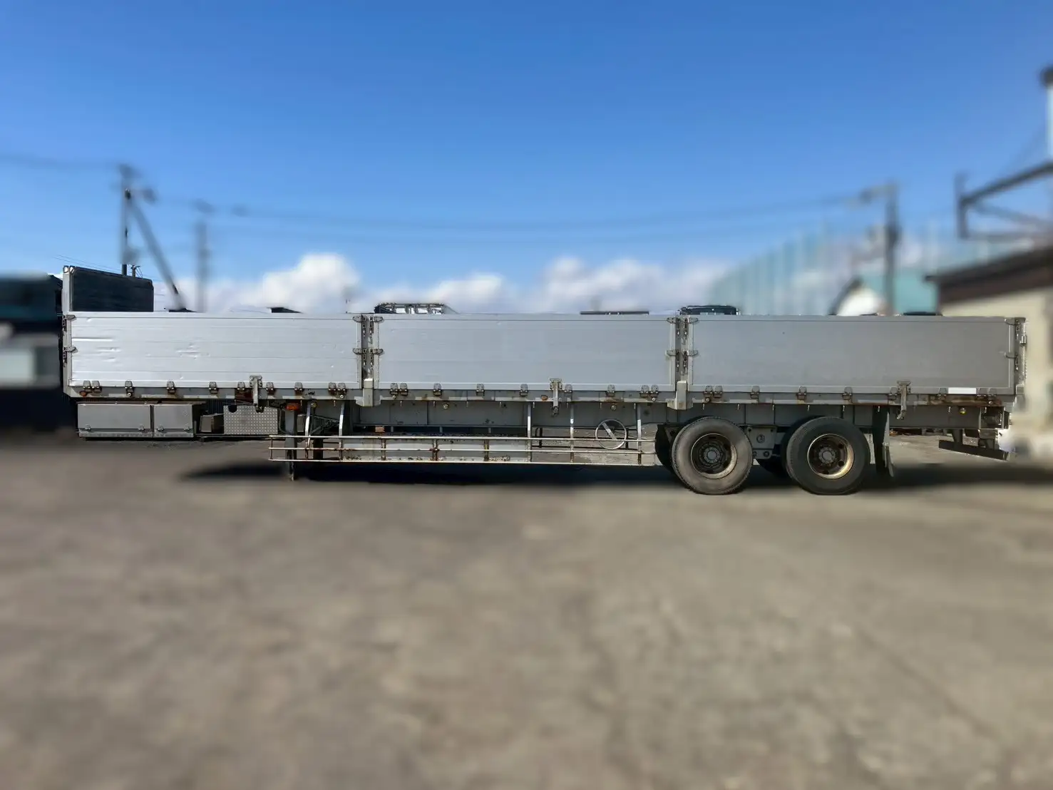 平成11年12月中古その他アオリ付トレーラー・フラットトレーラーユソーキユソーキの画像8