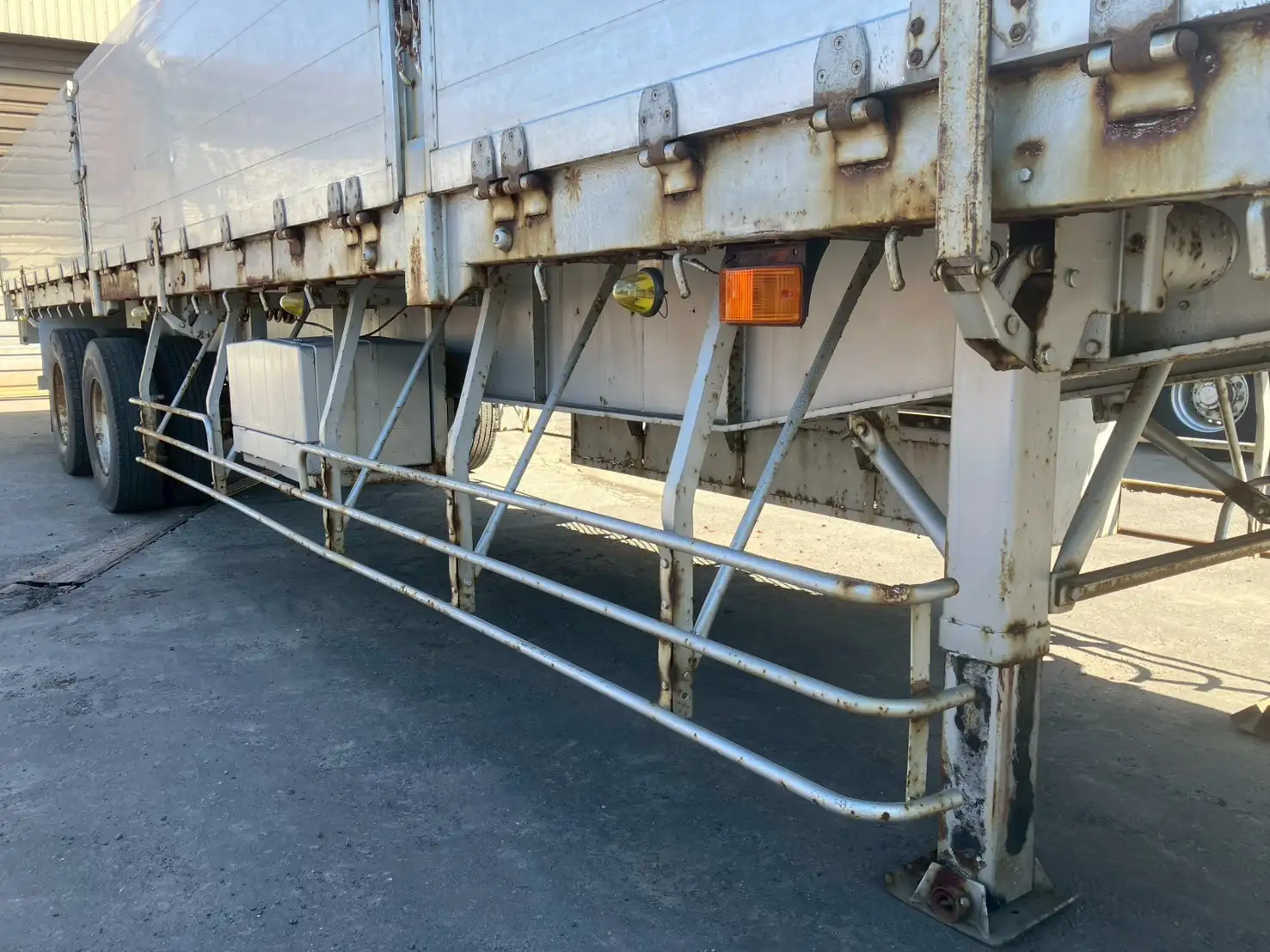 平成11年12月中古その他アオリ付トレーラー・フラットトレーラーユソーキユソーキの画像9