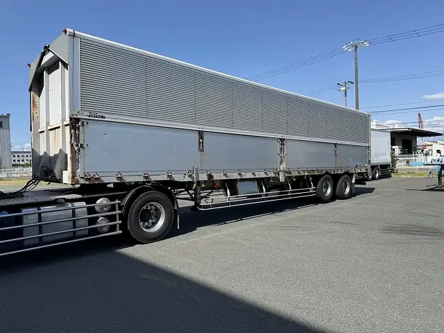 【愛知県豊橋市保管】平成16年 フルハーフ 13m2軸ウィングトレーラー リフトアクスル(エアサス)積載:19,600㎏ 第五輪荷重:9,400㎏以上の画像1