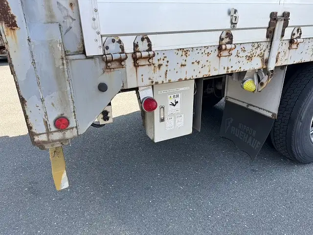 【愛知県豊橋市保管】平成16年 フルハーフ 13m2軸ウィングトレーラー リフトアクスル(エアサス)積載:19,600㎏ 第五輪荷重:9,400㎏以上の画像13