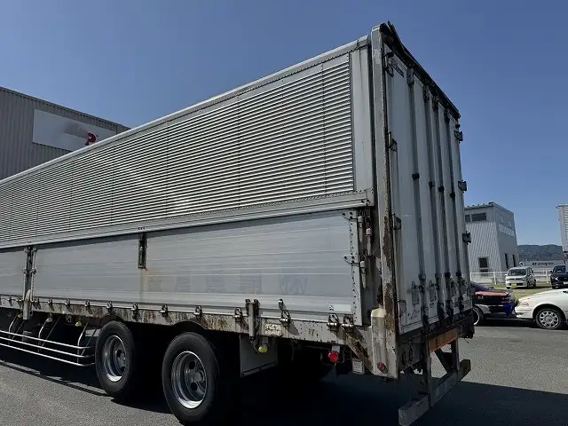 【愛知県豊橋市保管】平成16年 フルハーフ 13m2軸ウィングトレーラー リフトアクスル(エアサス)積載:19,600㎏ 第五輪荷重:9,400㎏以上の画像5