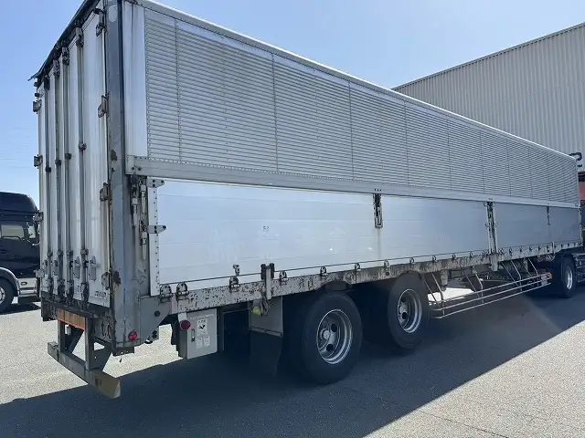 【愛知県豊橋市保管】平成16年 フルハーフ 13m2軸ウィングトレーラー リフトアクスル(エアサス)積載:19,600㎏ 第五輪荷重:9,400㎏以上の画像7