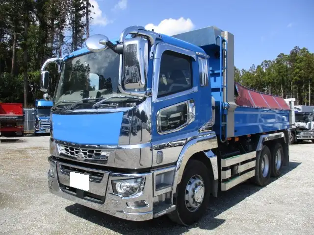 令和01年/平成31年05月中古大型ダンプ三菱ふそうスーパーグレートの画像1