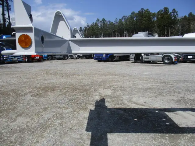 予備検付 未登録 トレクス 40FT3軸コンテナシャシ リフトアクスル(中軸残し) MG取付可 積載30,480kg 第五輪荷重11,500以上の画像21