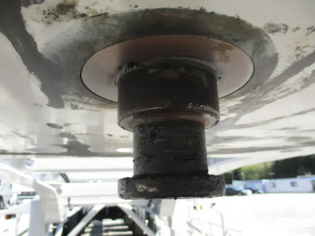 予備検付　未登録　トレクス　40FT3軸コンテナシャシ　リフトアクスル(中軸残し)　MG取付可　積載30,480kg　第五輪荷重11,500以上の画像23