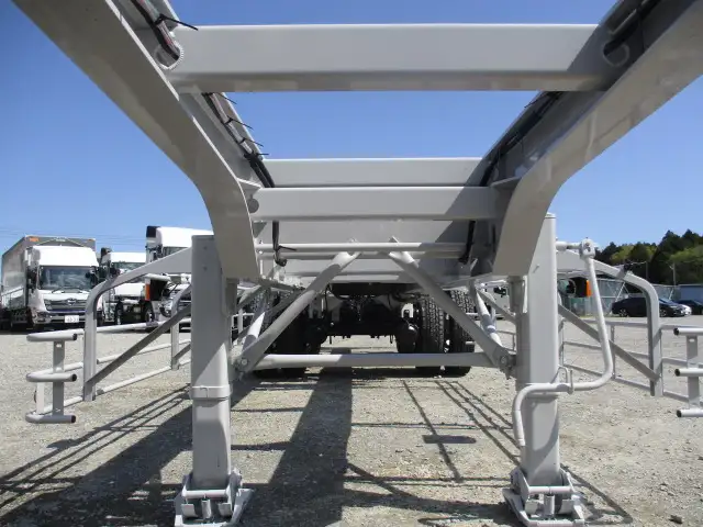 予備検付　未登録　トレクス　40FT3軸コンテナシャシ　リフトアクスル(中軸残し)　MG取付可　積載30,480kg　第五輪荷重11,500以上の画像24