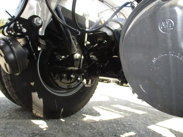 予備検付　未登録　トレクス　40FT3軸コンテナシャシ　リフトアクスル(中軸残し)　MG取付可　積載30,480kg　第五輪荷重11,500以上の画像27