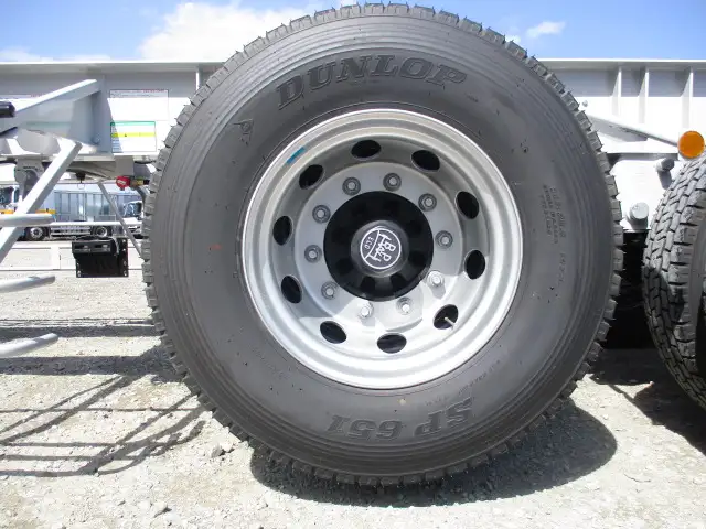 予備検付　未登録　トレクス　40FT3軸コンテナシャシ　リフトアクスル(中軸残し)　MG取付可　積載30,480kg　第五輪荷重11,500以上の画像38