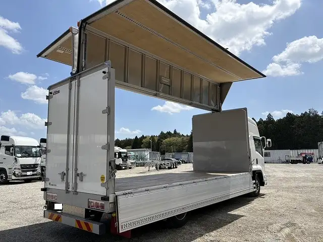 令和6年 いすゞ 増トンアルミウイング 62ワイド 積載:8,100kg MT ハイルーフの画像37