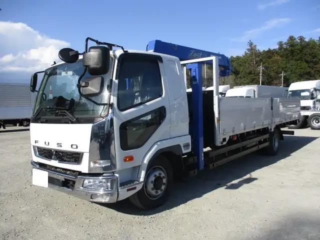 令和6年 三菱 6500ワイド クレーン付きセルフ アルミ平 タダノ 4段クレーン の画像1