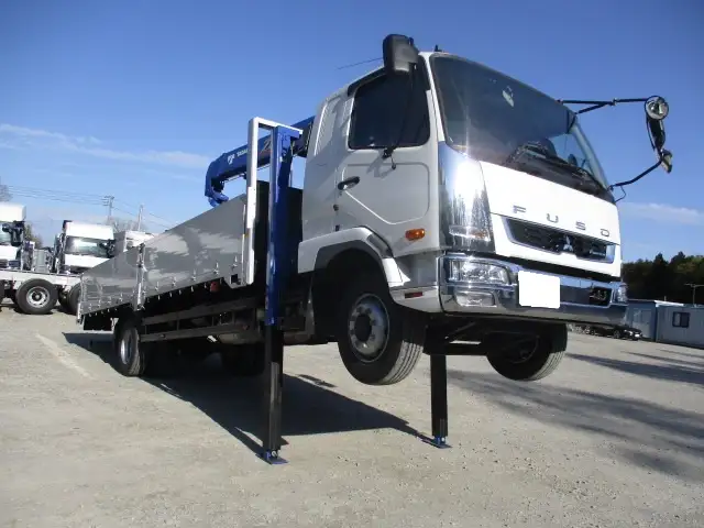 令和6年 三菱 6500ワイド クレーン付きセルフ アルミ平 タダノ 4段クレーン の画像12