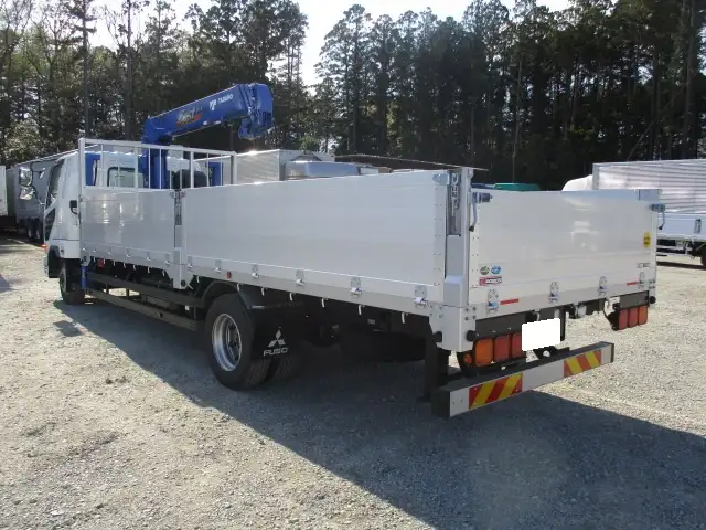 令和6年 三菱 6500ワイド クレーン付きセルフ アルミ平 タダノ 4段クレーン の画像4