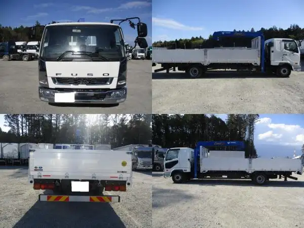 令和6年 三菱 6500ワイド クレーン付きセルフ アルミ平 タダノ 4段クレーン の画像5