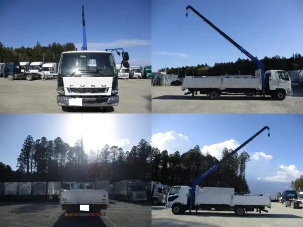 令和6年 三菱 6500ワイド クレーン付きセルフ アルミ平 タダノ 4段クレーン の画像10