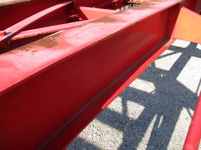 平成23年　フルハーフ　40FT3軸コンテナシャシ　リーフサス　積載：30,480㎏　第五輪：11,040㎏以上の画像20