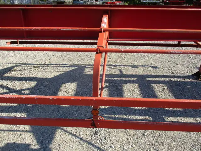 平成23年　フルハーフ　40FT3軸コンテナシャシ　リーフサス　積載：30,480㎏　第五輪：11,040㎏以上の画像23