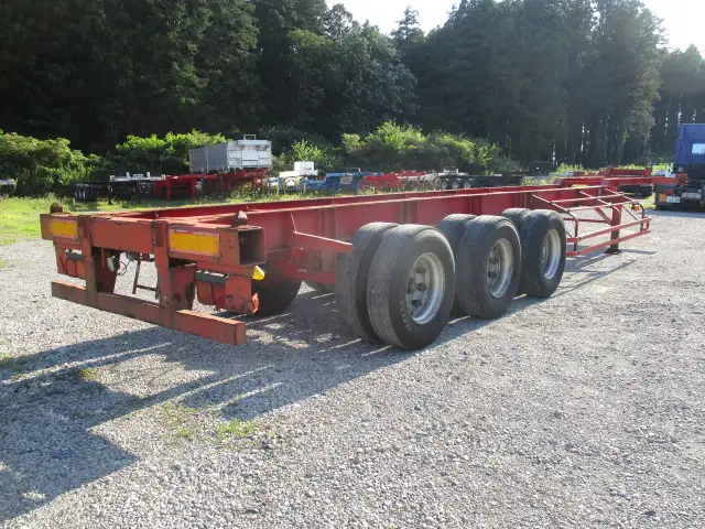 平成23年　フルハーフ　40FT3軸コンテナシャシ　リーフサス　積載：30,480㎏　第五輪：11,040㎏以上の画像5