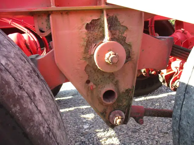 平成23年　フルハーフ　40FT3軸コンテナシャシ　リーフサス　積載：30,480㎏　第五輪：11,040㎏以上の画像41