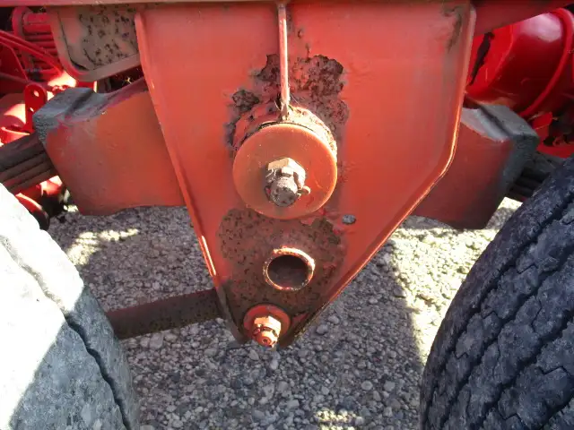 平成23年　フルハーフ　40FT3軸コンテナシャシ　リーフサス　積載：30,480㎏　第五輪：11,040㎏以上の画像43