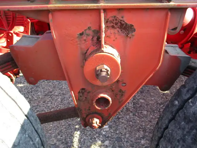 平成23年　フルハーフ　40FT3軸コンテナシャシ　リーフサス　積載：30,480㎏　第五輪：11,040㎏以上の画像44