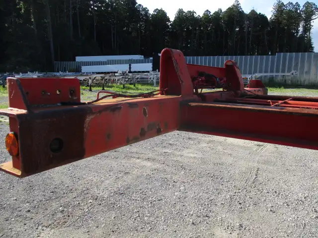 平成23年　フルハーフ　40FT3軸コンテナシャシ　リーフサス　積載：30,480㎏　第五輪：11,040㎏以上の画像49