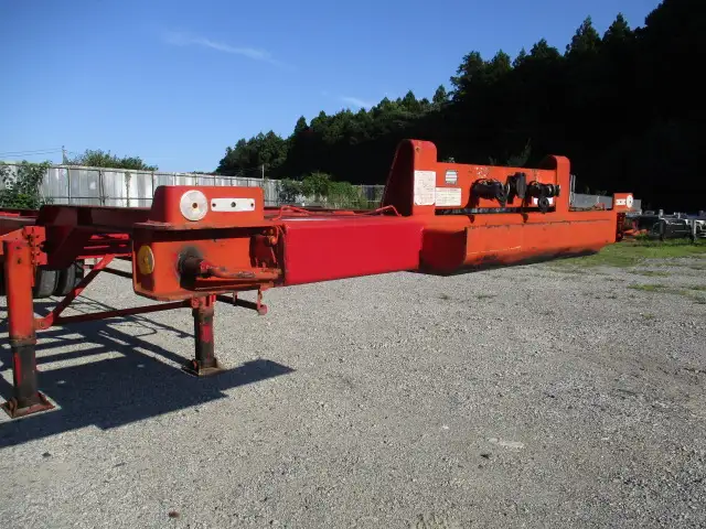 平成23年　フルハーフ　40FT3軸コンテナシャシ　リーフサス　積載：30,480㎏　第五輪：11,040㎏以上の画像50