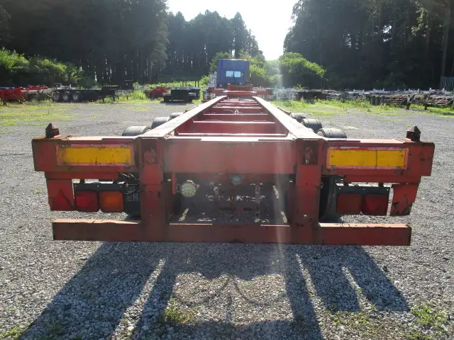 平成23年　フルハーフ　40FT3軸コンテナシャシ　リーフサス　積載：30,480㎏　第五輪：11,040㎏以上の画像6