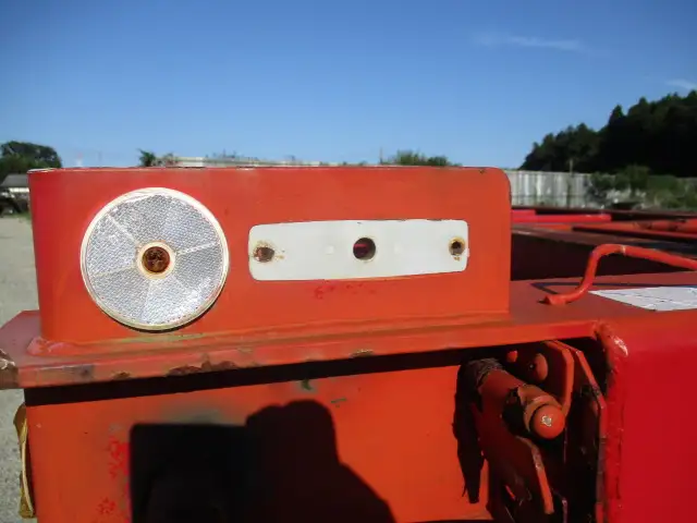 平成23年　フルハーフ　40FT3軸コンテナシャシ　リーフサス　積載：30,480㎏　第五輪：11,040㎏以上の画像51