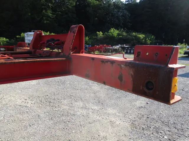 平成23年　フルハーフ　40FT3軸コンテナシャシ　リーフサス　積載：30,480㎏　第五輪：11,040㎏以上の画像53