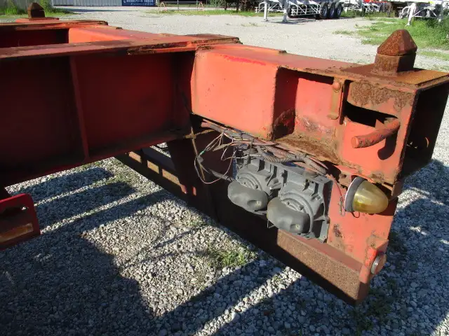 平成23年　フルハーフ　40FT3軸コンテナシャシ　リーフサス　積載：30,480㎏　第五輪：11,040㎏以上の画像59