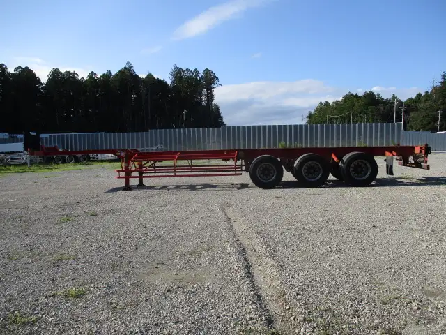 平成23年　フルハーフ　40FT3軸コンテナシャシ　リーフサス　積載：30,480㎏　第五輪：11,040㎏以上の画像8