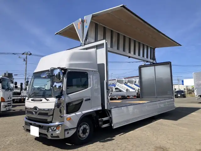 令和06年08月中古増トンアルミバン・ウィング日野レンジャーの画像9