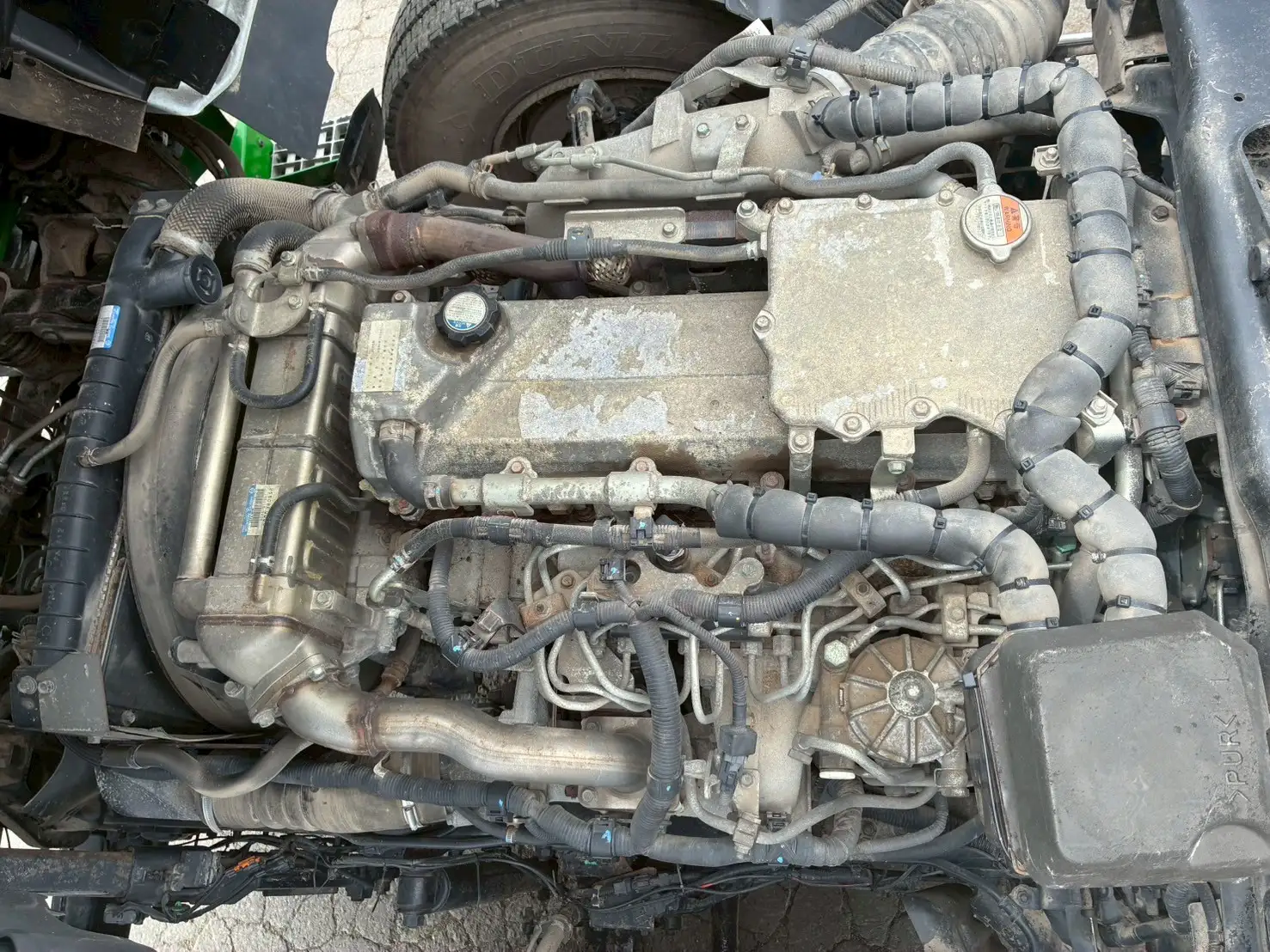 平成24年 日野 増トンミルクタンクローリー タンク容量:8,100L 走行距離:約27万㎞ MT6 シャワーボール付きの画像32