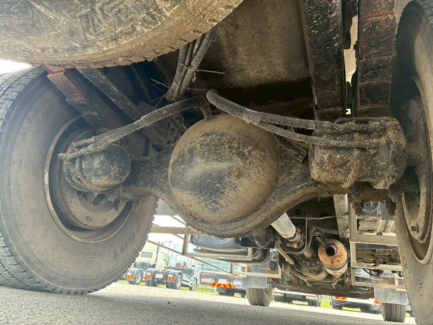 平成24年 日野 増トンミルクタンクローリー タンク容量:8,100L 走行距離:約27万㎞ MT6 シャワーボール付きの画像47