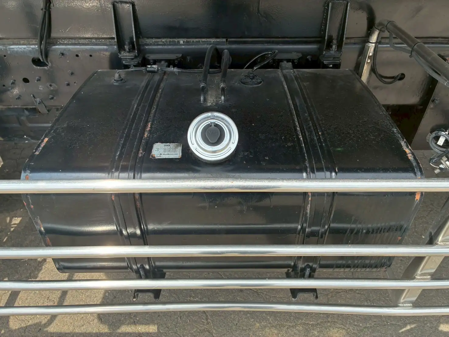 平成24年 日野 増トンミルクタンクローリー タンク容量:8,100L 走行距離:約27万㎞ MT6 シャワーボール付きの画像48