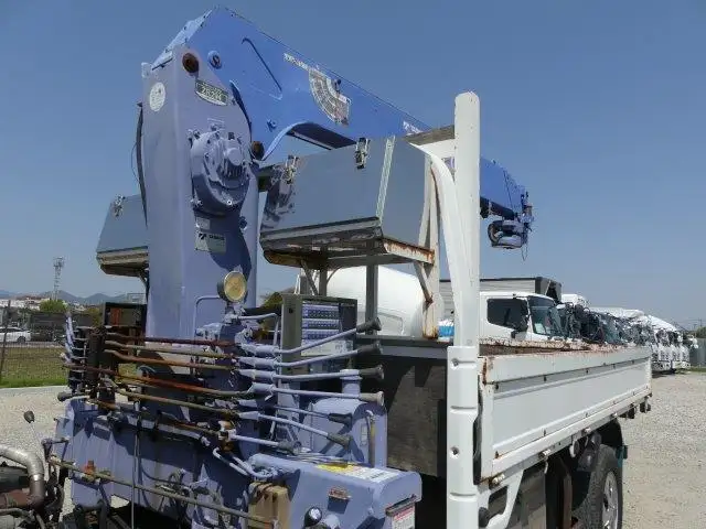 【神奈川県厚木市保管】平成16年　いすゞ　4段クレーン　走行：23,000km　積載：3,000kgの画像19