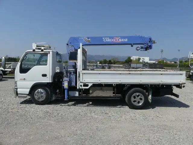 【神奈川県厚木市保管】平成16年　いすゞ　4段クレーン　走行：23,000km　積載：3,000kgの画像7