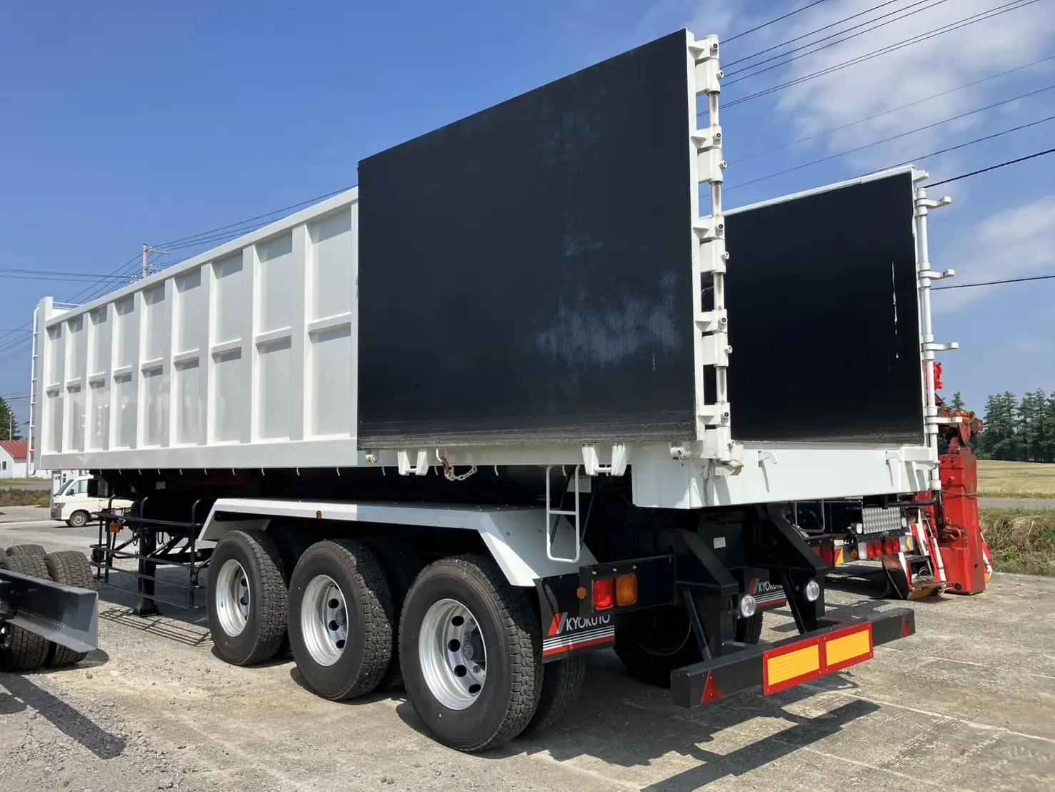 【ラスト1台!】未使用車  令和7年式 トレクス 産廃用ダンプトレーラ 40㎥!!の画像7